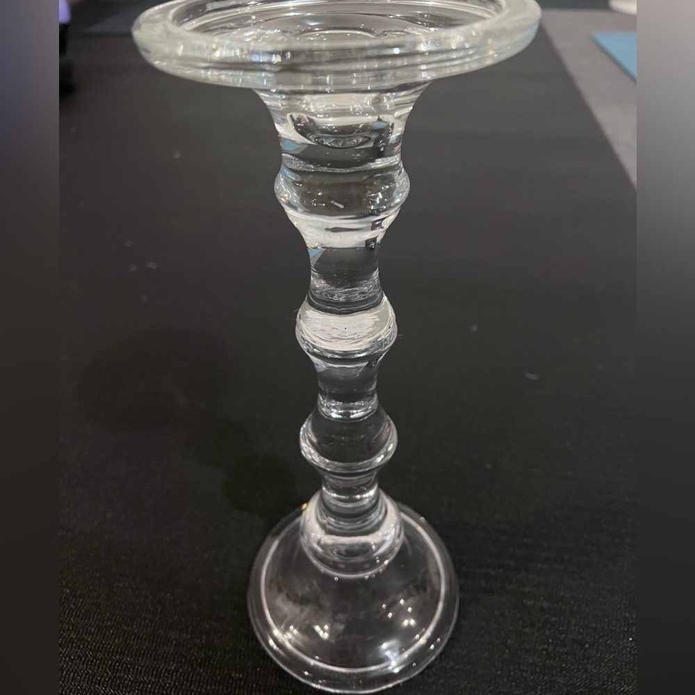 Crystal Clear Candle Stand